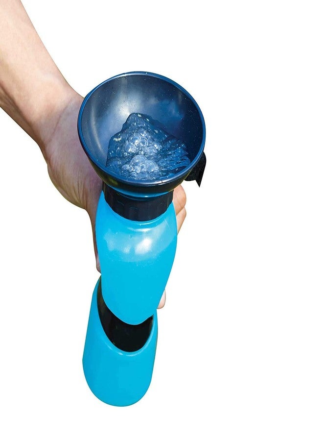 DRODRM Dog Water Bowl Bottle Sipper Portable Aqua Dog Travel Water Bottle Bowl 18-oz Dog Bottle 500ml Auto Dog Mug for Pets-1PCS -Multi Color-Plastic - Image 4